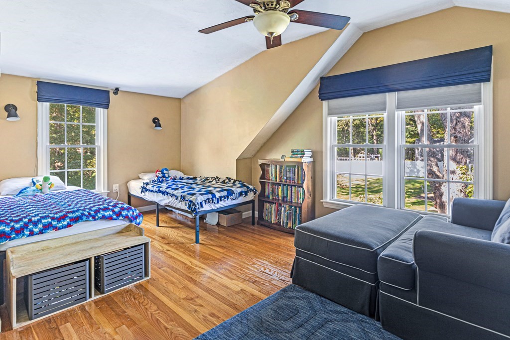 14 Hoover Road Northborough, MA 01532 - Photo 16 of 30 a living room with a bed furniture and a large window