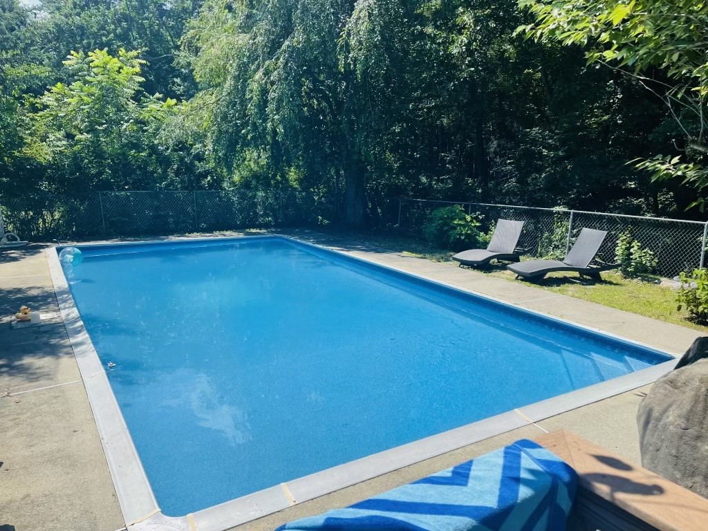 14 Hoover Road Northborough, MA 01532 - Photo 30 of 30 a view of a backyard with seating area