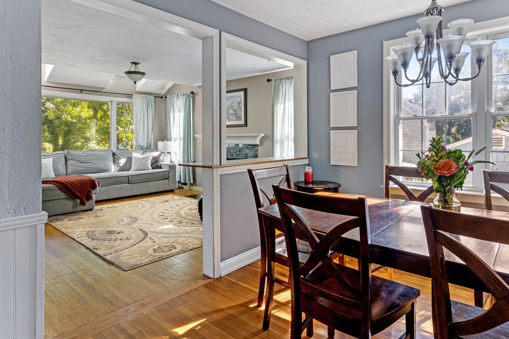 14 Hoover Road Northborough, MA 01532 - Photo 7 of 30 a view of a dining room with furniture window and outside view