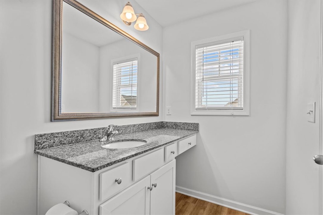 118 Adger Road Pendleton, SC 29670 - Photo 22 of 31 This bright bathroom features a spacious vanity and ample natural light.