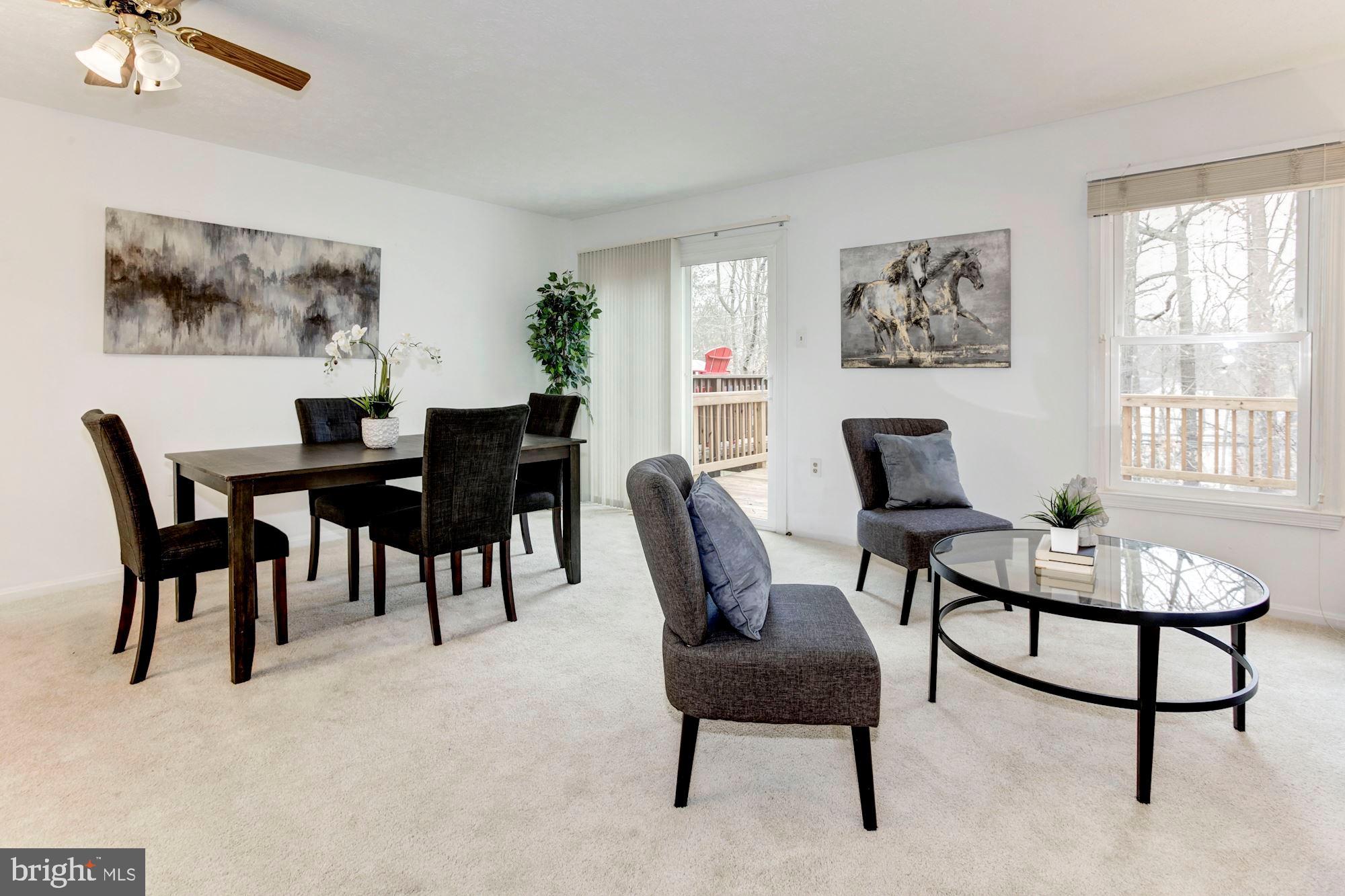 7340 Stream Way Springfield, VA 22152 - Photo 32 of 32 Open floor plan with walk out to large deck.
