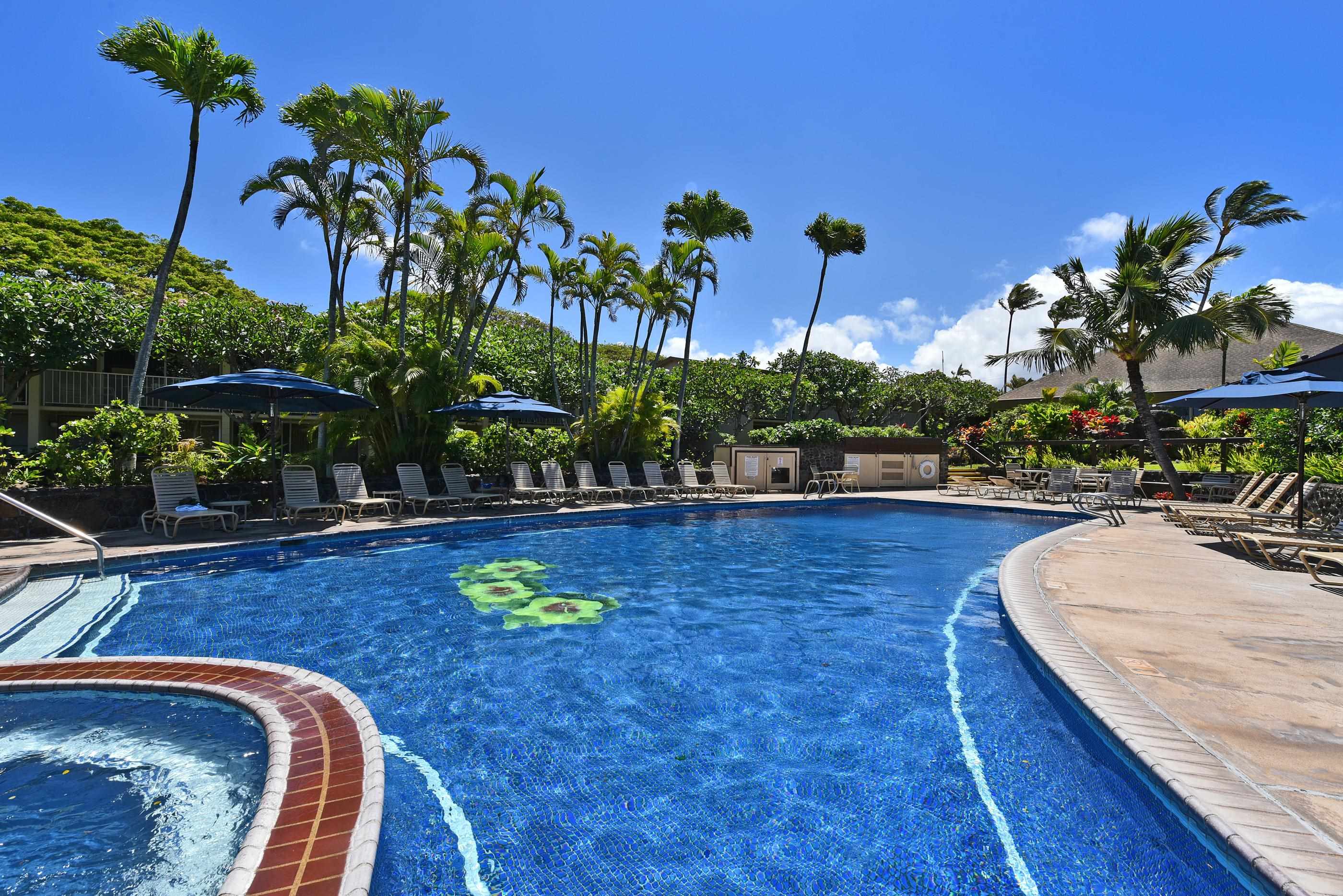 5315 Lower Honoapiilani Road, Unit F147 Lahaina, HI 96761 - Photo 30 of 41 a view of swimming pool with chairs