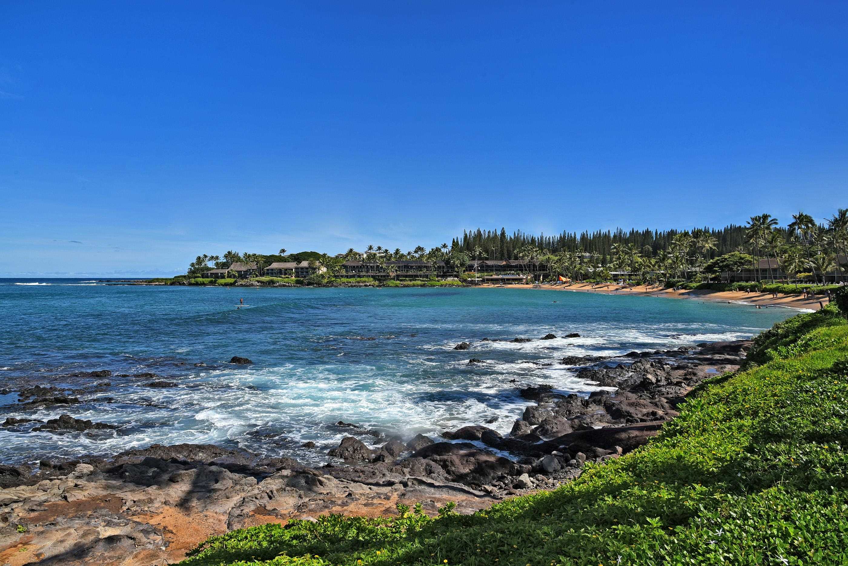 5315 Lower Honoapiilani Road, Unit F147 Lahaina, HI 96761 - Photo 38 of 41 a view of ocean with sunset