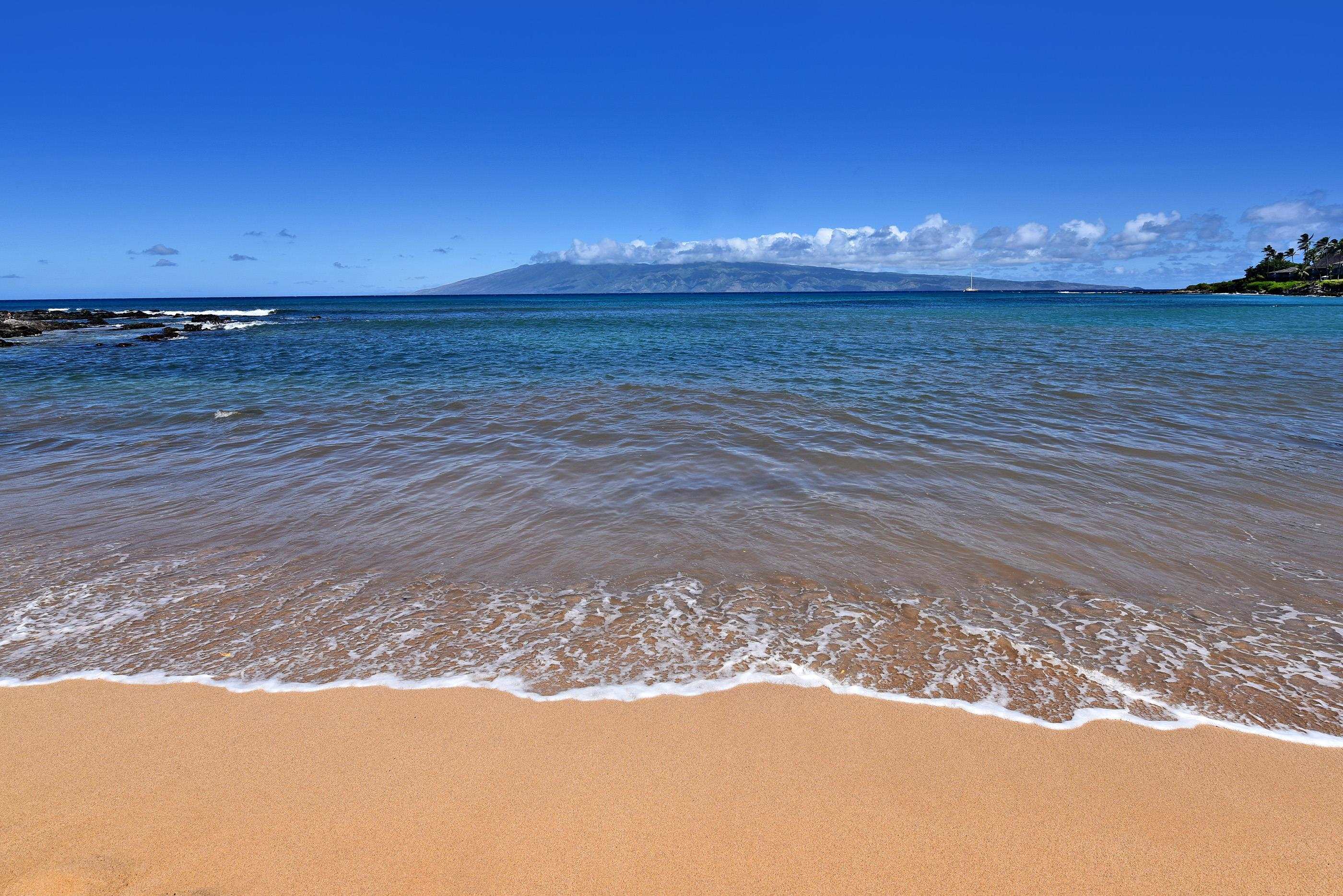 5315 Lower Honoapiilani Road, Unit F147 Lahaina, HI 96761 - Photo 40 of 41 a view of a lake from a yard