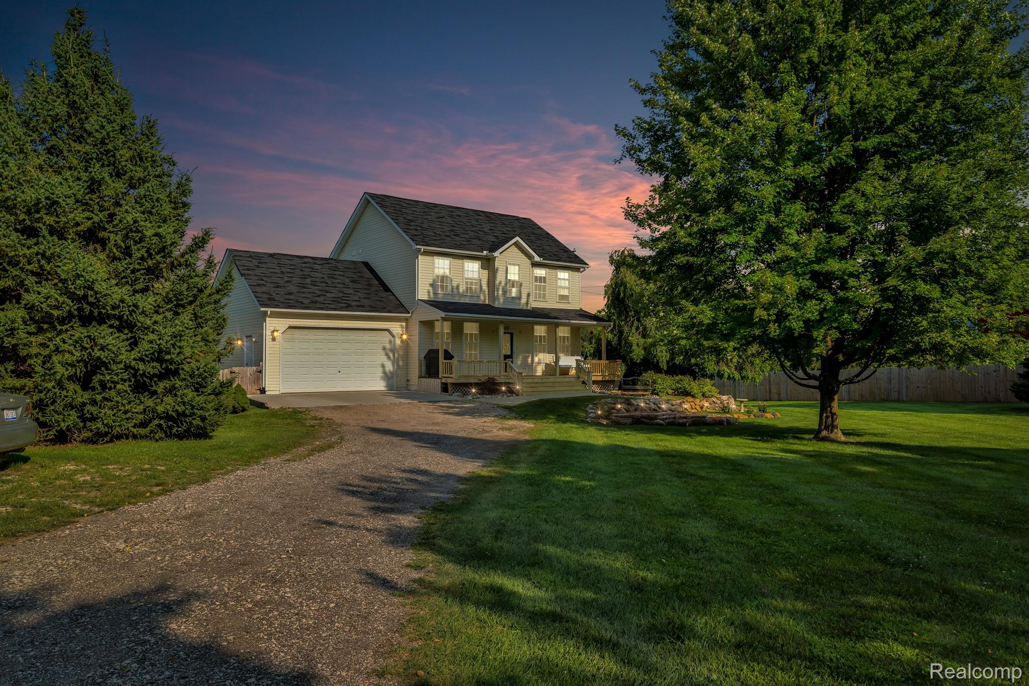 5389 Bentley Lake Road Howell, MI 48843 - Photo 2 of 48 Gorgeous Colonial on just over 2 acres!