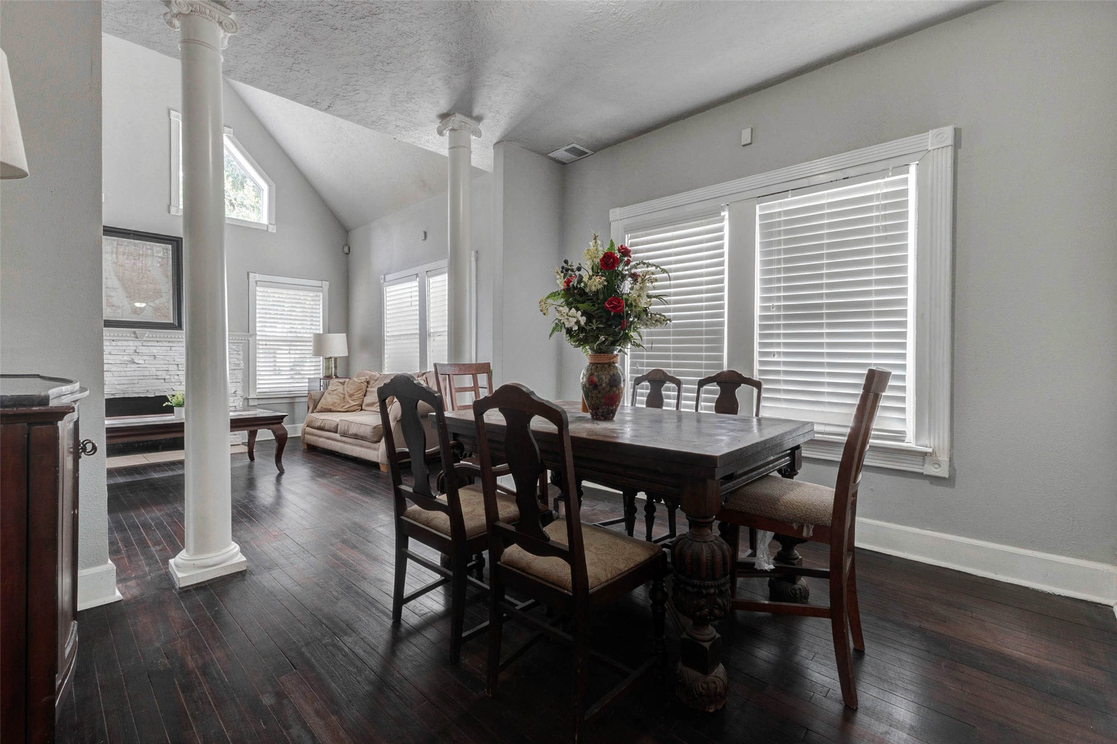 2410 Cleburne Street Houston, TX 77004 - Photo 27 of 27 a view of a dining room with furniture and wooden floor