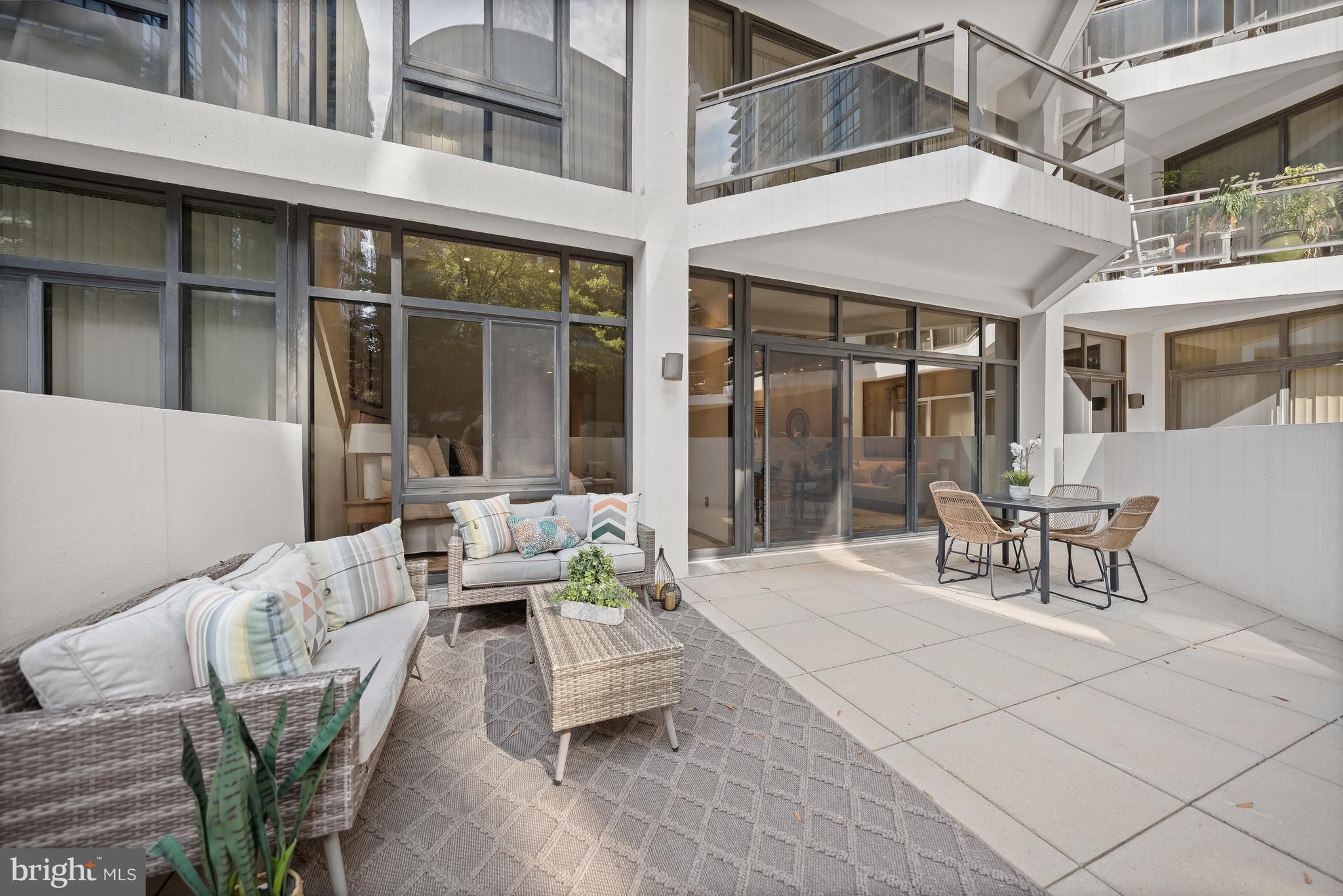 1530 Key Boulevard, Unit 125 Arlington, VA 22209 - Photo 1 of 27 Gardening, extended entertaining, private gate