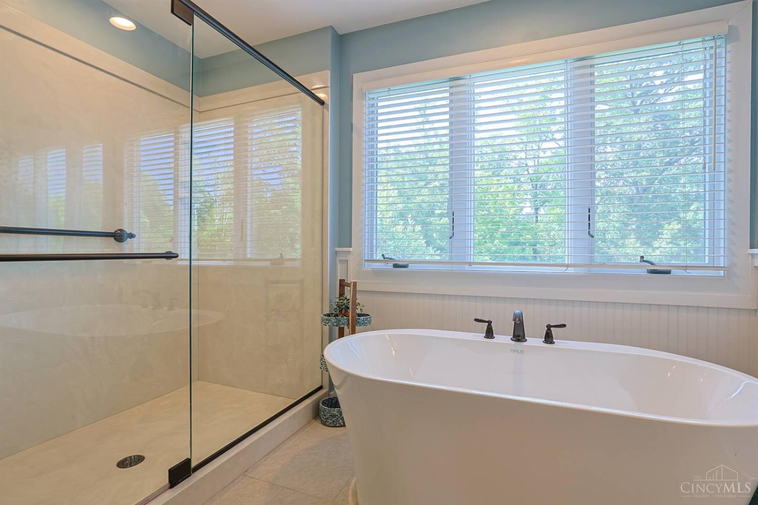 723 Nunner Road Maineville, OH 45039 - Photo 39 of 98 Lovely walk-in shower and soaking tub