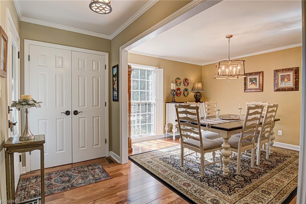 8065 Lasater Road Clemmons, NC 27012 - Photo 4 of 39 View of the foyer and dining room