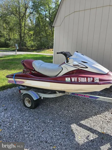 a view of a wooden bridge