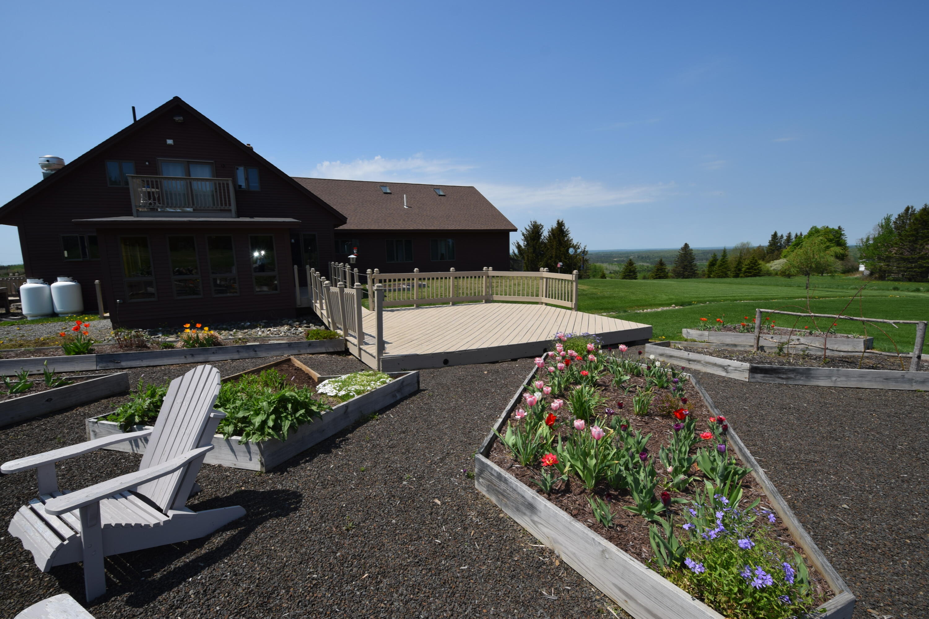 341 Highway 1 Weston, ME 04424 - Photo 18 of 107 Raised bed garden area...