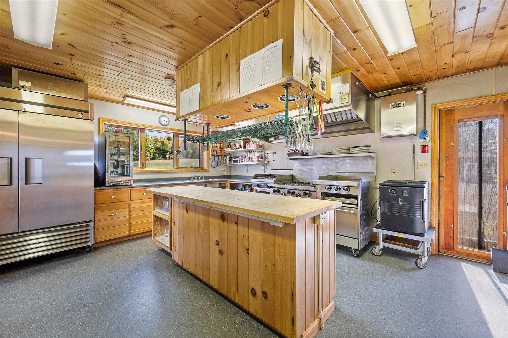 341 Highway 1 Weston, ME 04424 - Photo 38 of 107 Commercial kitchen...