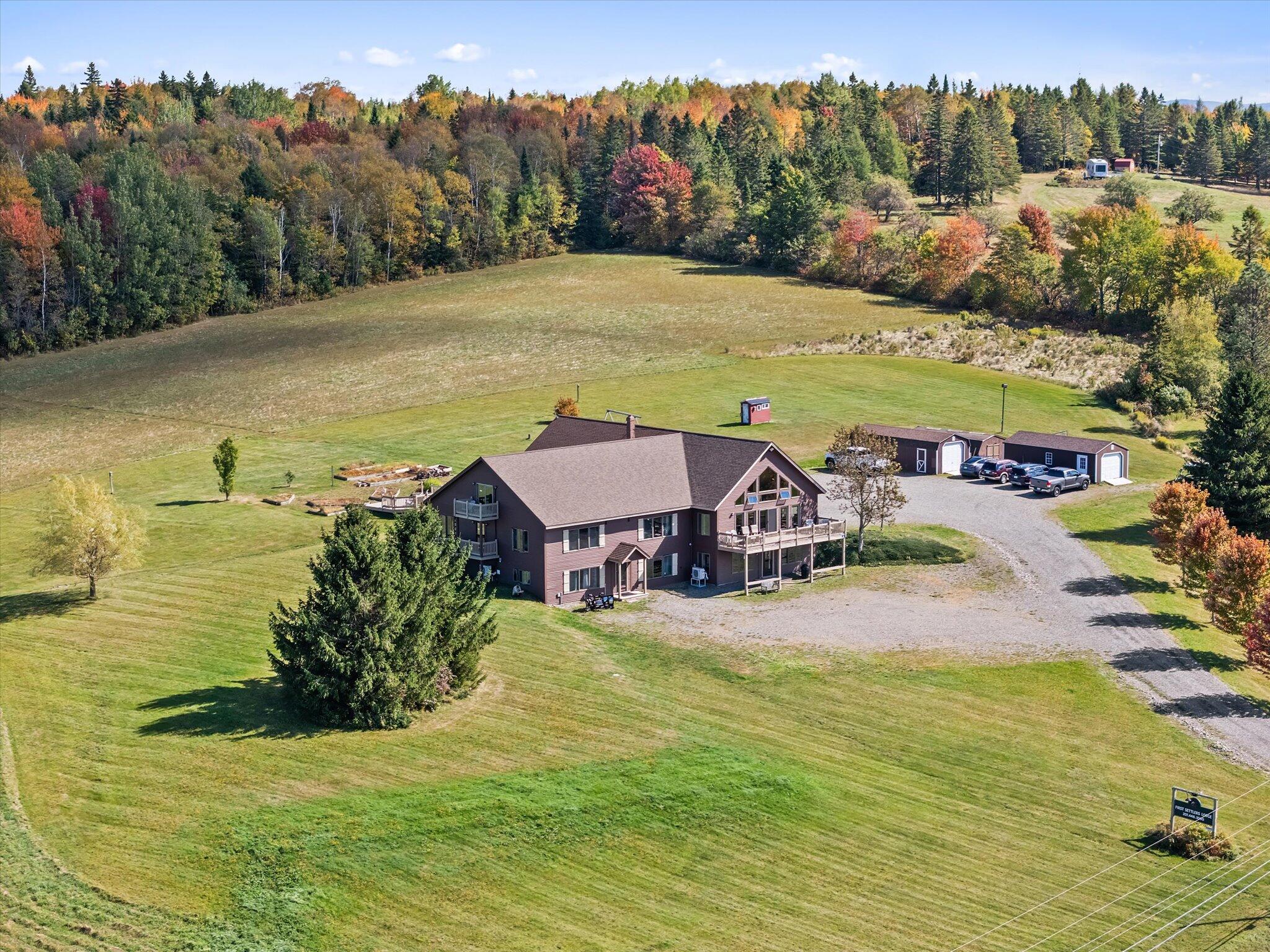 341 Highway 1 Weston, ME 04424 - Photo 9 of 107 Aerial overview...