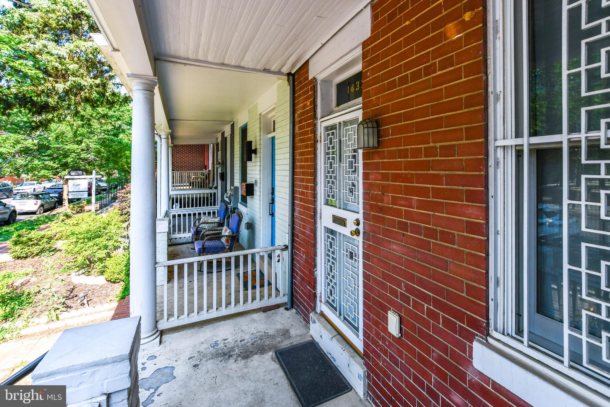 1432 C Street Southeast Washington, DC 20003 - Photo 6 of 48 a view of a brick house with a large window