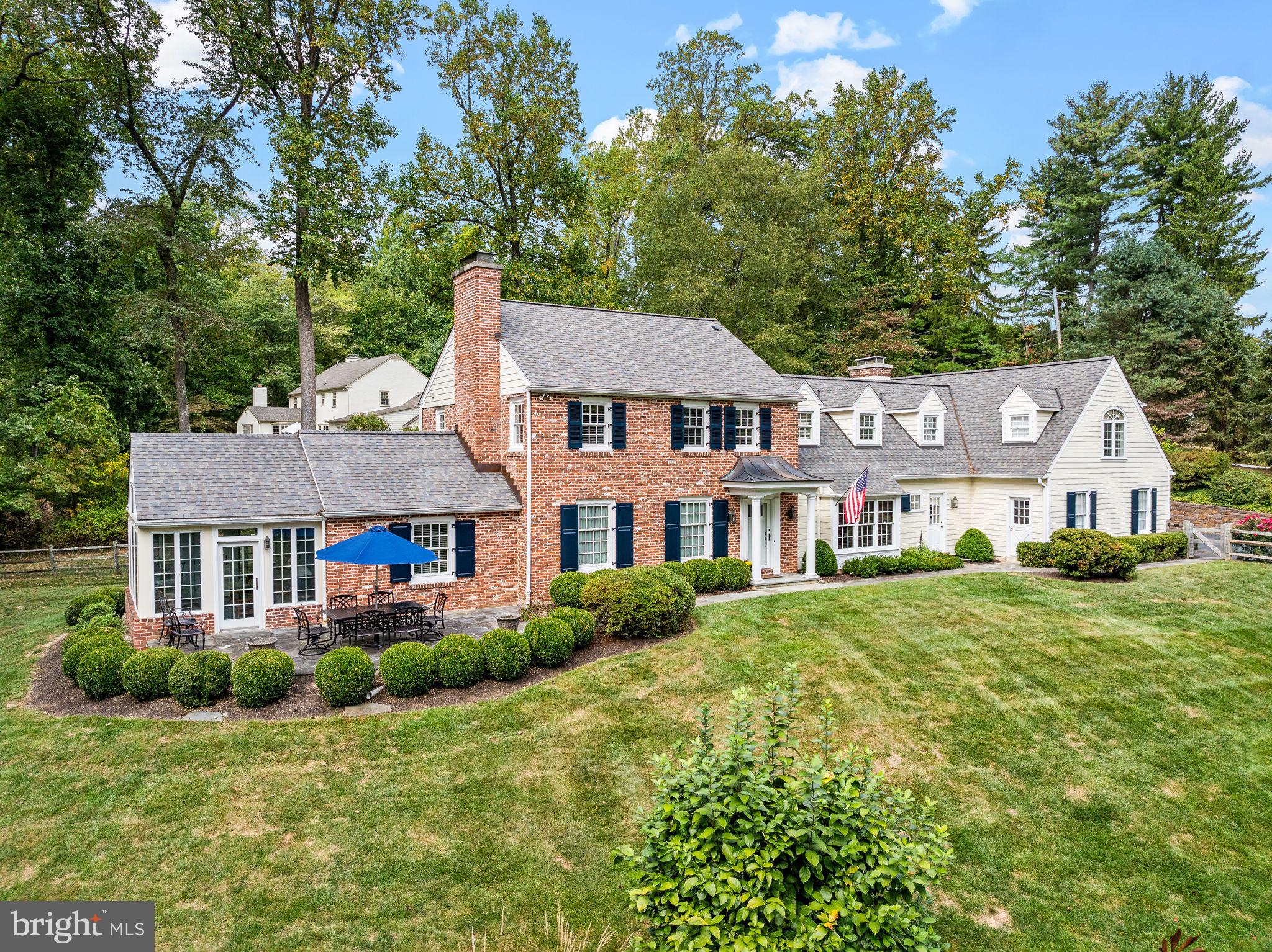 182 Grubb Road Malvern, PA 19355 - Photo 1 of 69 a front view of a house with a garden