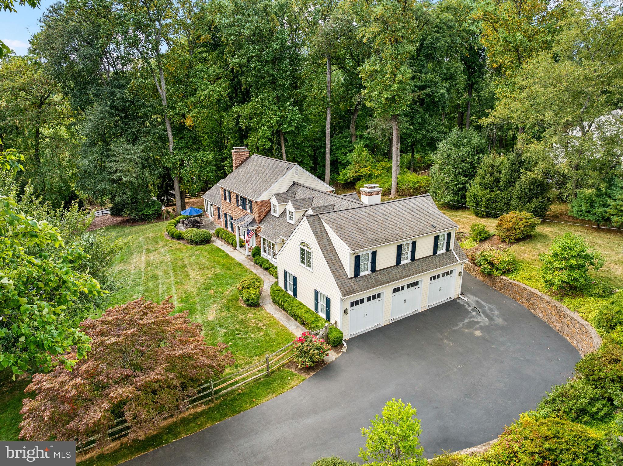 182 Grubb Road Malvern, PA 19355 - Photo 2 of 69 an aerial view of a house with a yard
