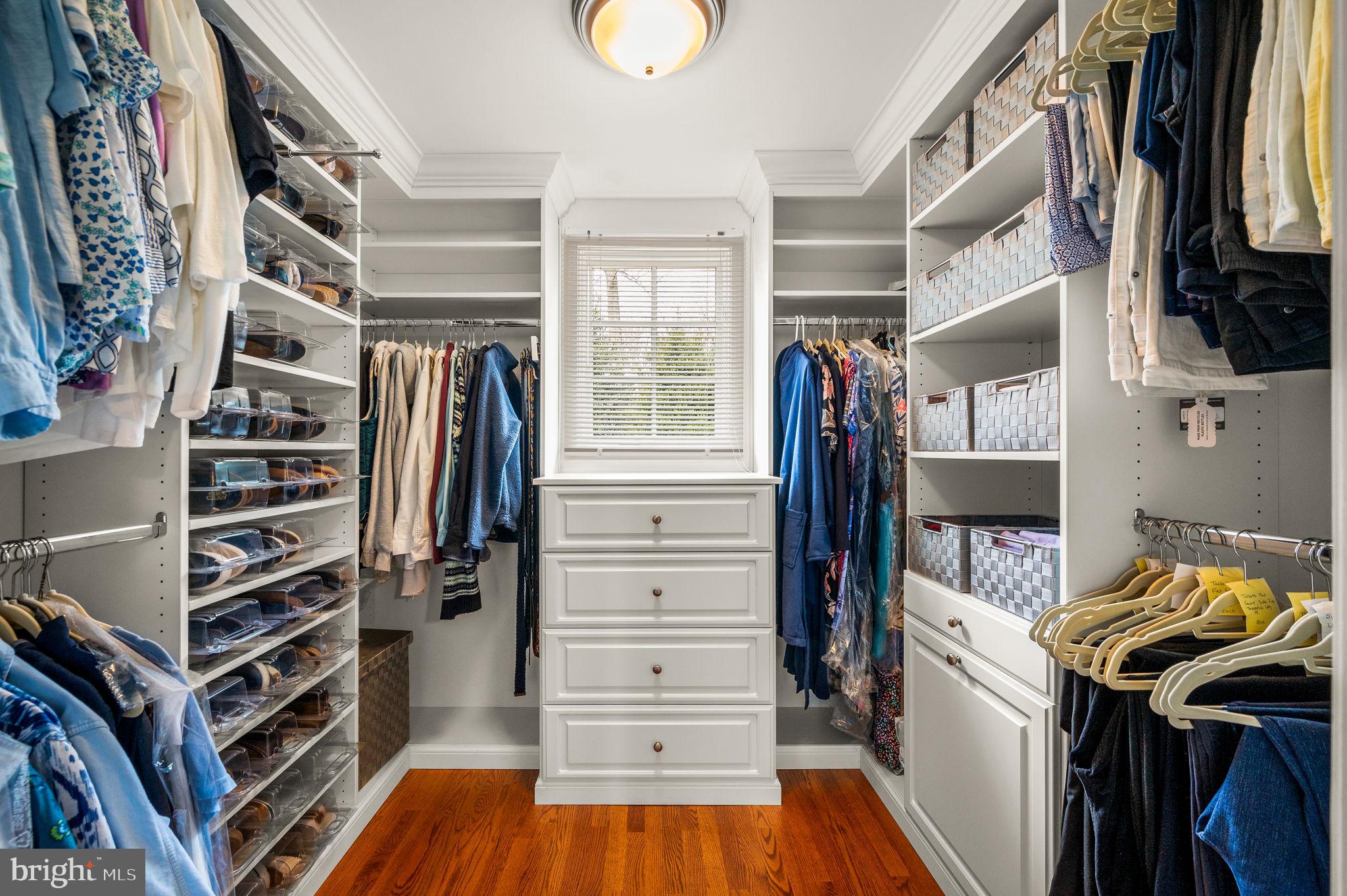 182 Grubb Road Malvern, PA 19355 - Photo 43 of 69 a view of walk in closet with clothes and shoes