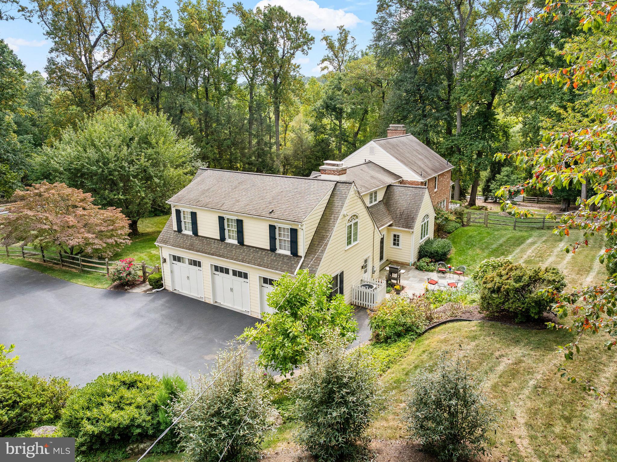 182 Grubb Road Malvern, PA 19355 - Photo 57 of 69 an aerial view of a house with a yard