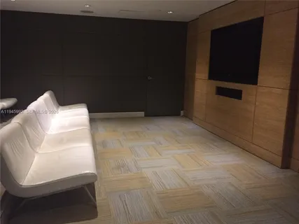 a workspace with furniture