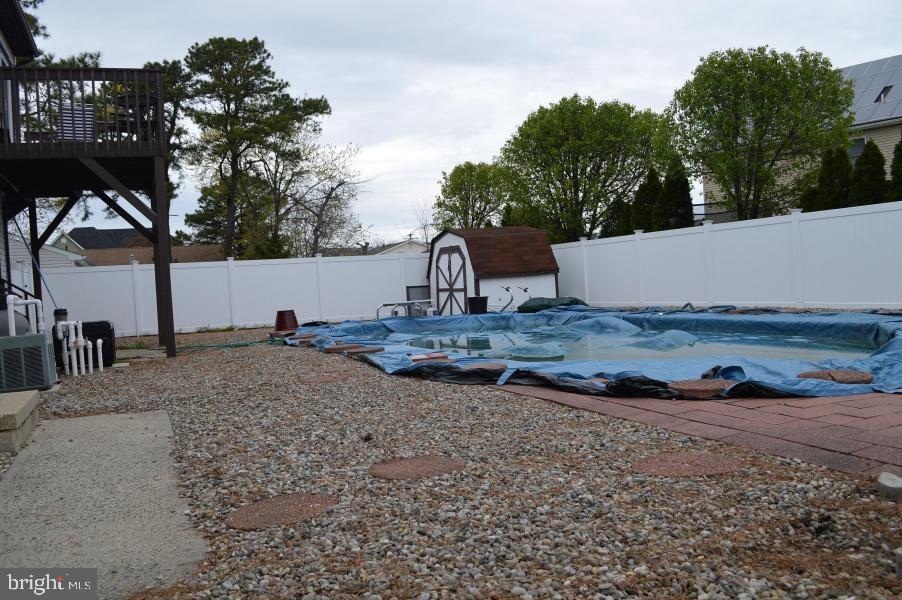 131 Club House Road Brick, NJ 08723 - Photo 20 of 20 a view of yard with wooden deck
