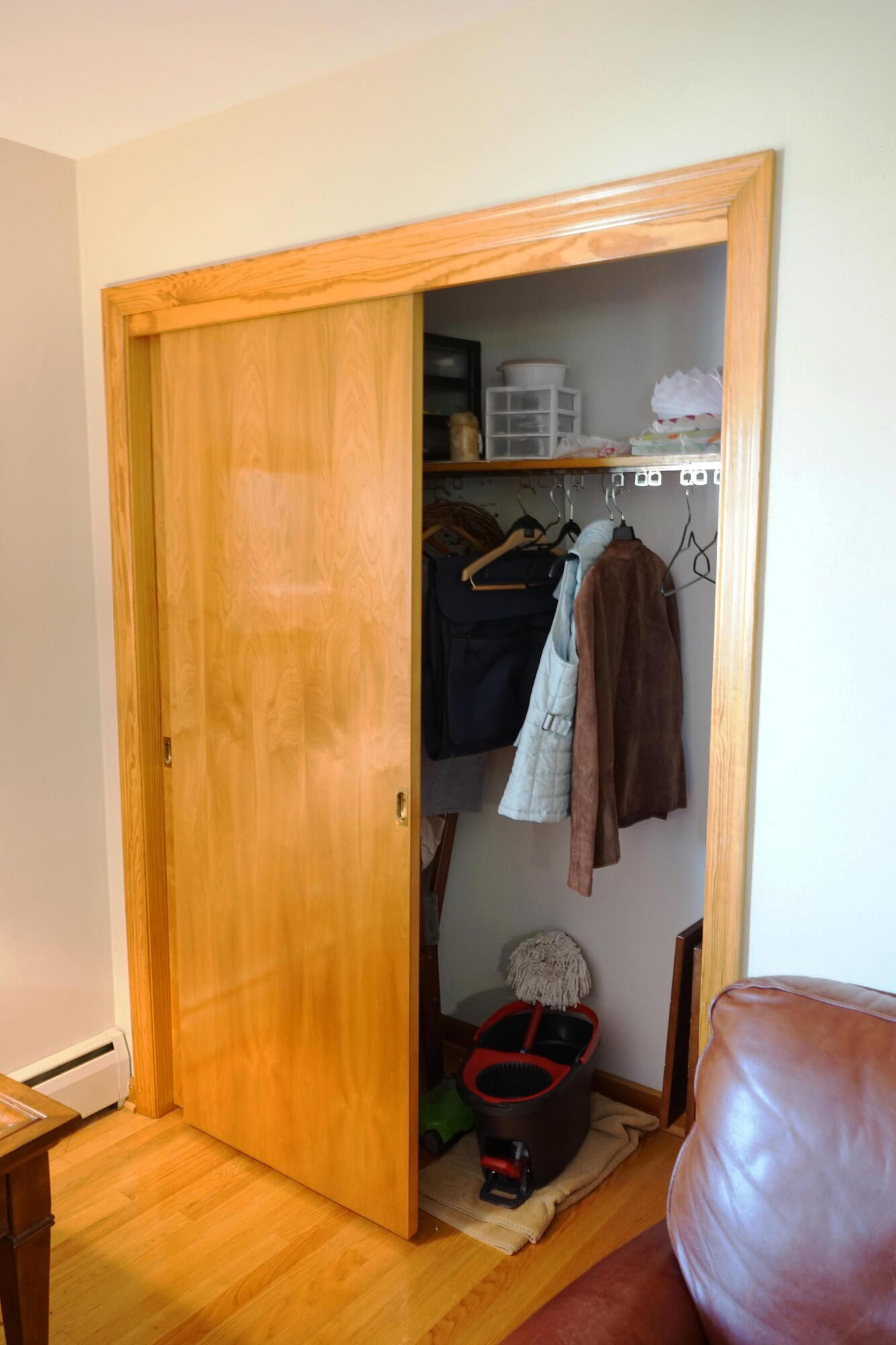 5752 Littleton Road Roanoke, VA 24012 - Photo 31 of 35 Large Coat Closet in Living Room