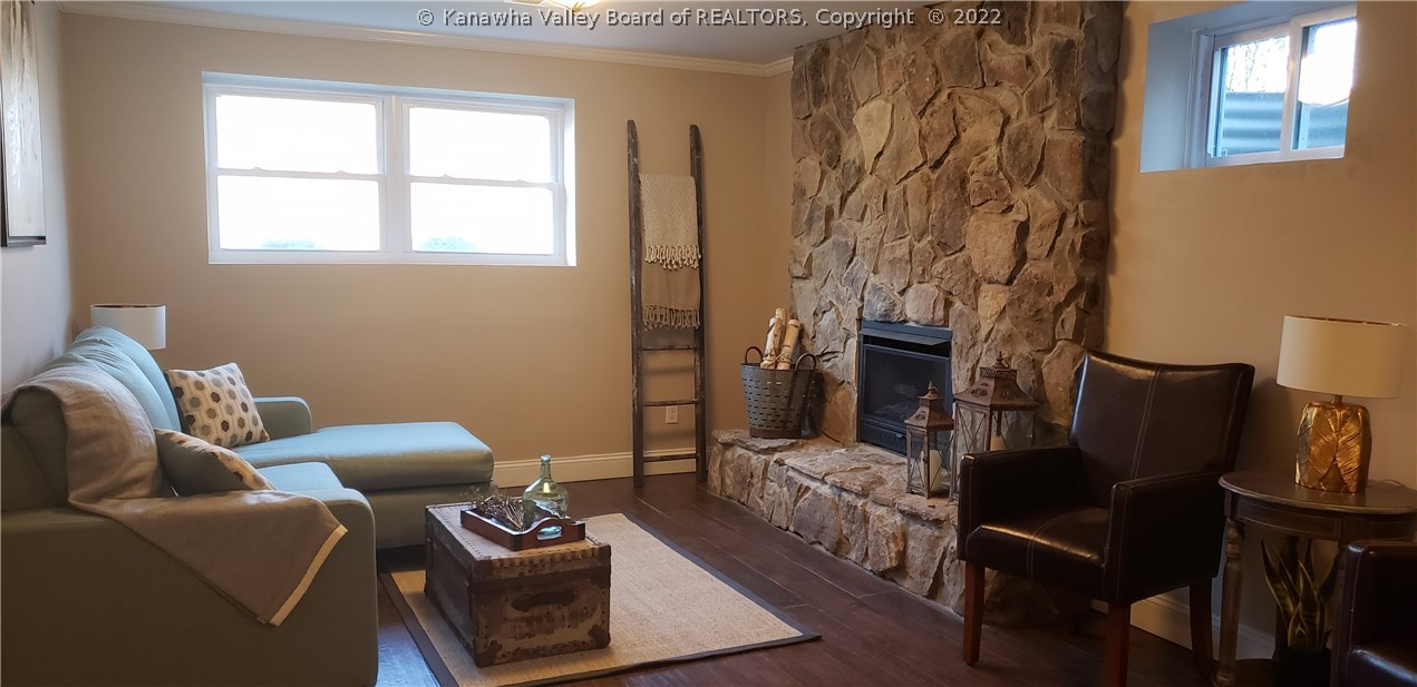 265 Eureka Road Charleston, WV 25314 - Photo 13 of 16 Stone gas fireplace.