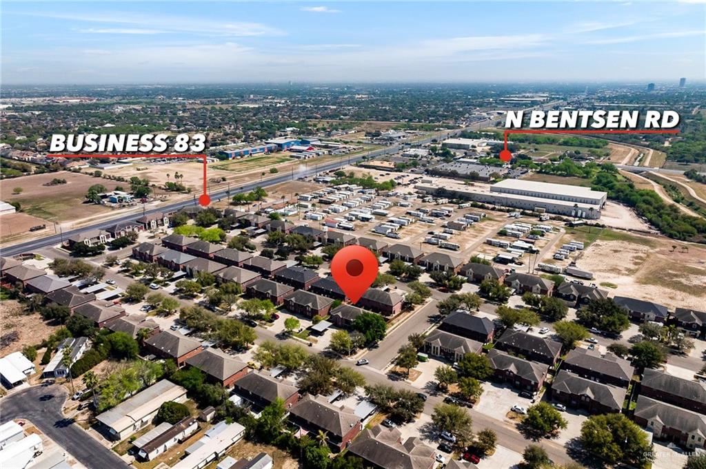 213 South 49th Street, Unit 2 McAllen, TX 78501 - Photo 23 of 23 an aerial view of multiple house