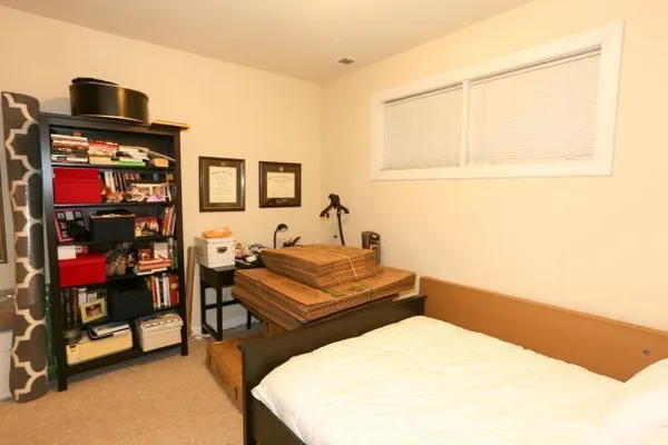 a room with storage and utility