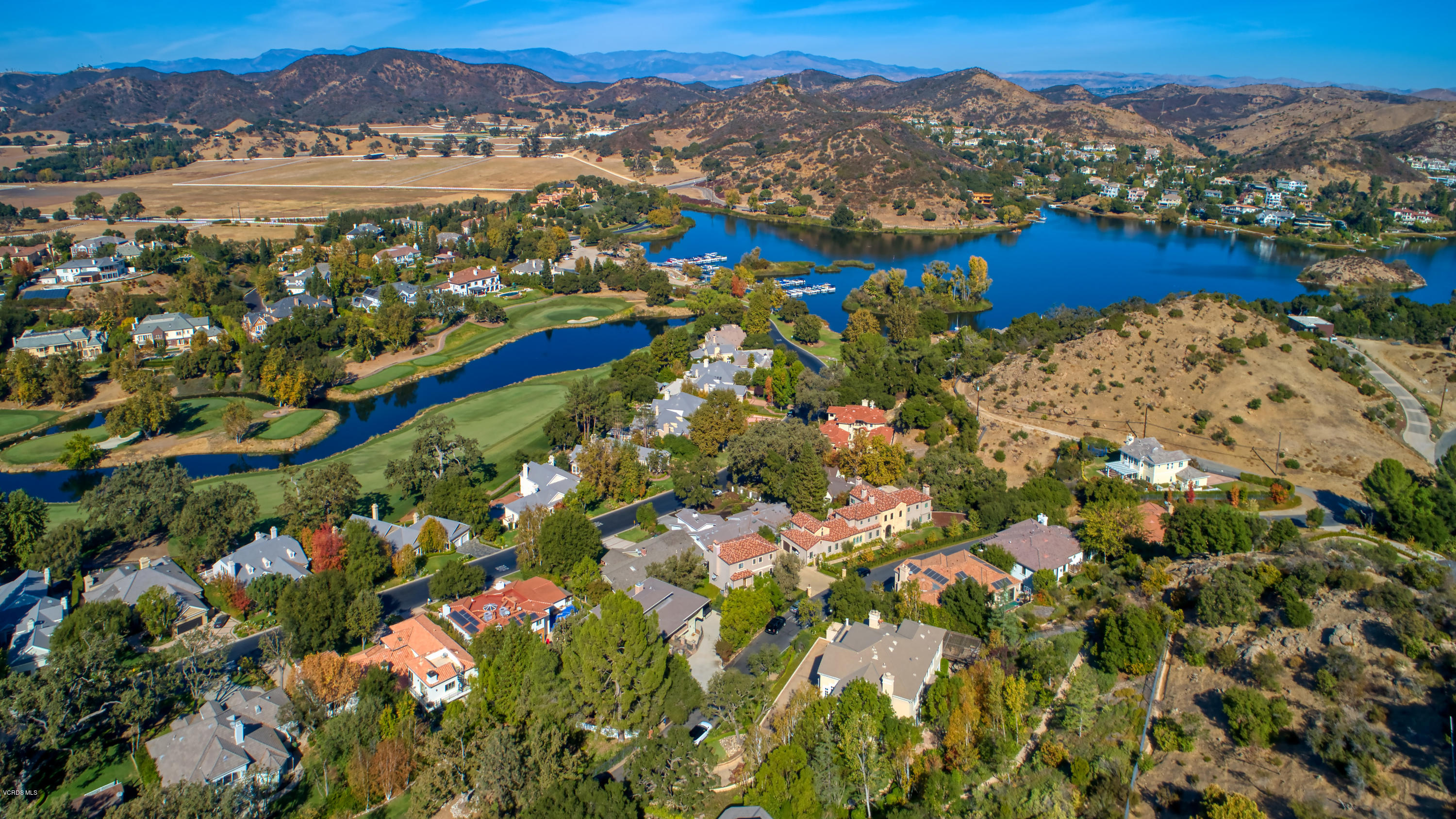 55 Upper Lake Road Westlake Village, CA 91361 - Photo 29 of 40 a view of city and mountain
