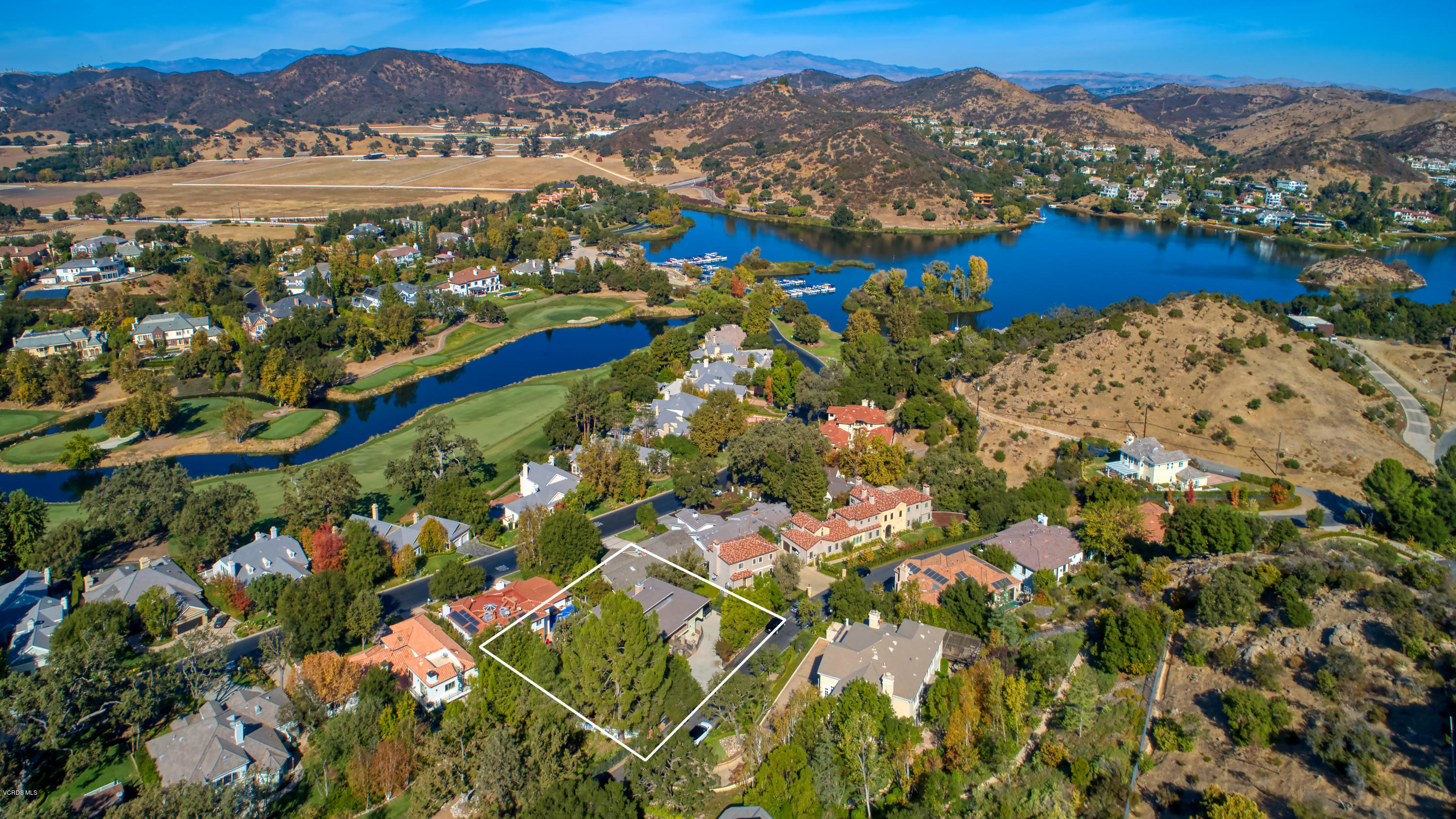 55 Upper Lake Road Westlake Village, CA 91361 - Photo 30 of 40 a view of city and mountain