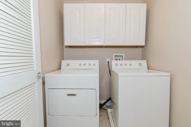 a view of a chandelier in big room