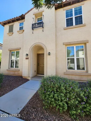 a view of front door of house