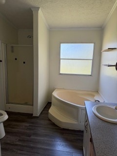 215 Parrish Street New Waverly, TX 77358 - Photo 5 of 12 a bathroom with a tub a toilet and a sink
