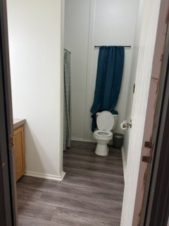 215 Parrish Street New Waverly, TX 77358 - Photo 9 of 12 a bathroom with a sink and a toilet