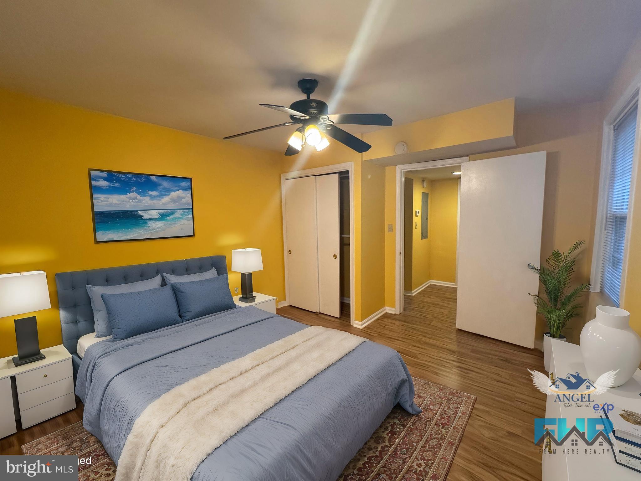 3812 W Street Southeast, Unit 101 Washington, DC 20020 - Photo 10 of 17 Primary bedroom (virtually staged)