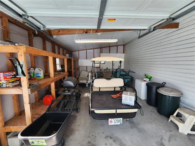 a room with gym equipment