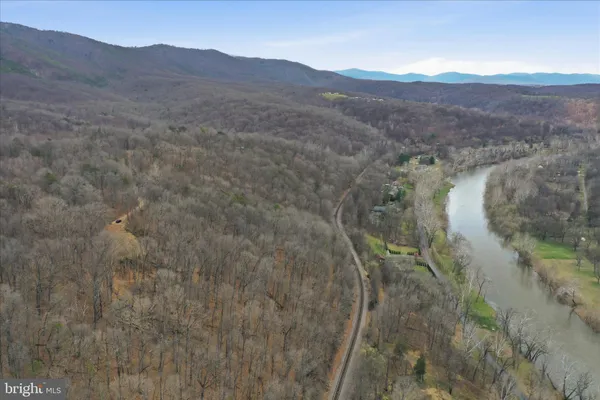 a view of a mountain in the distance
