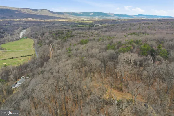 a view of city and mountain