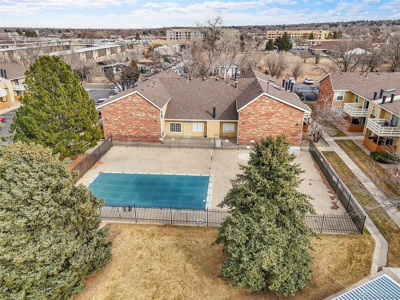Undisclosed Address Wheat Ridge, CO 80033 - Photo 19 of 21 an aerial view of a house