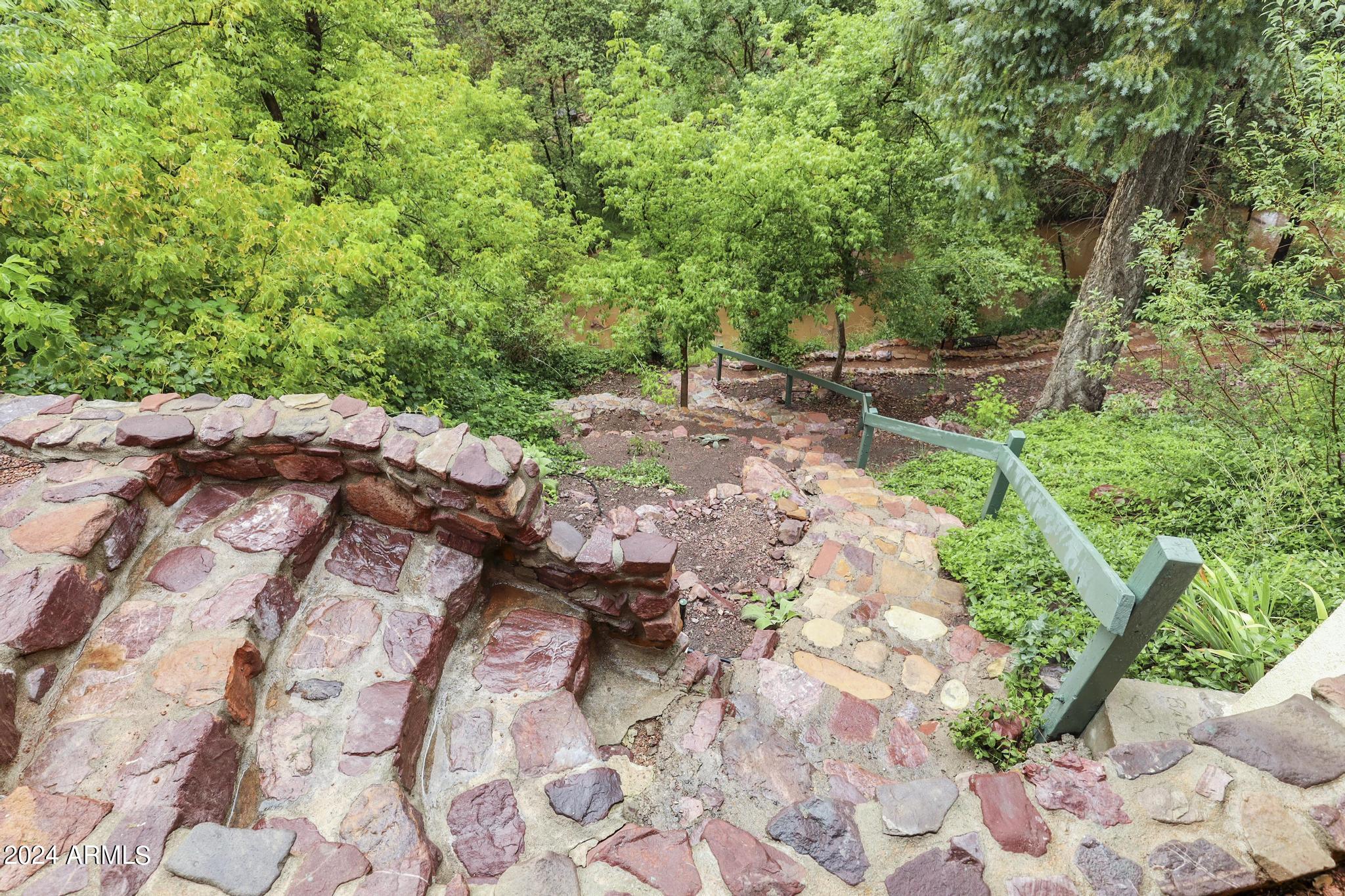 4678 Bear Flat Road Payson, AZ 85541 - Photo 65 of 76 Stairs to Creek