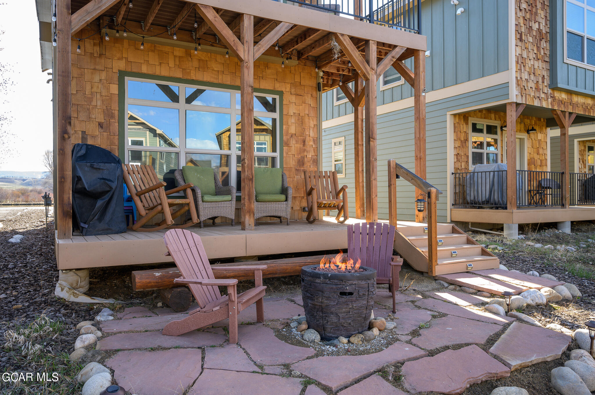 107 Edgewater Circle Granby, CO 80446 - Photo 21 of 51 a view of an outdoor dining space with a patio