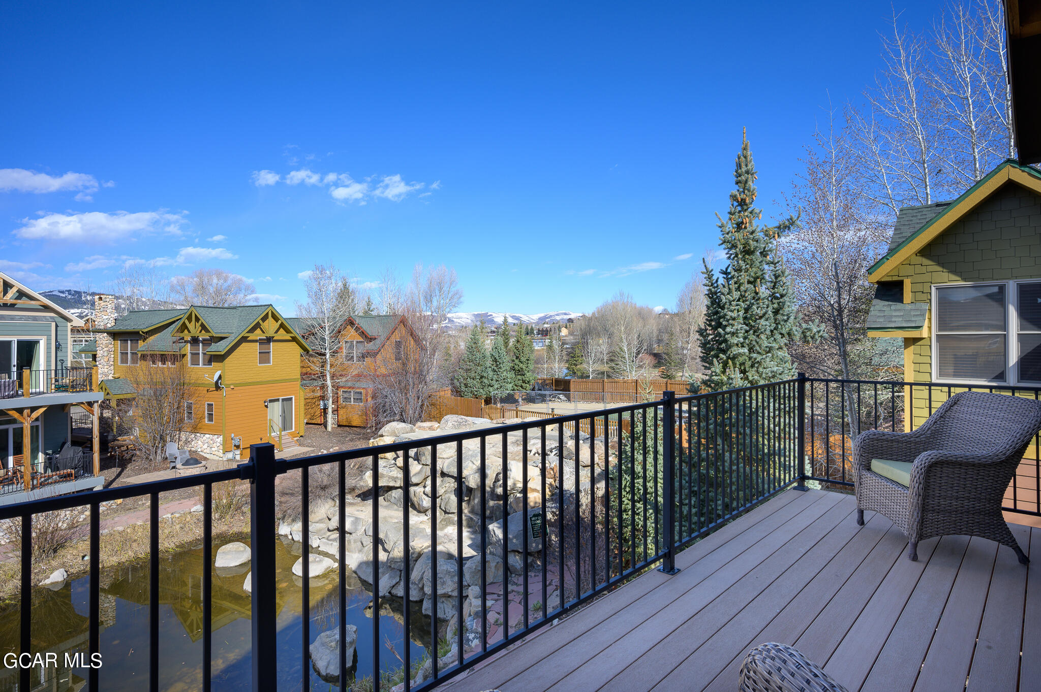 107 Edgewater Circle Granby, CO 80446 - Photo 25 of 51 a view of a city from a balcony