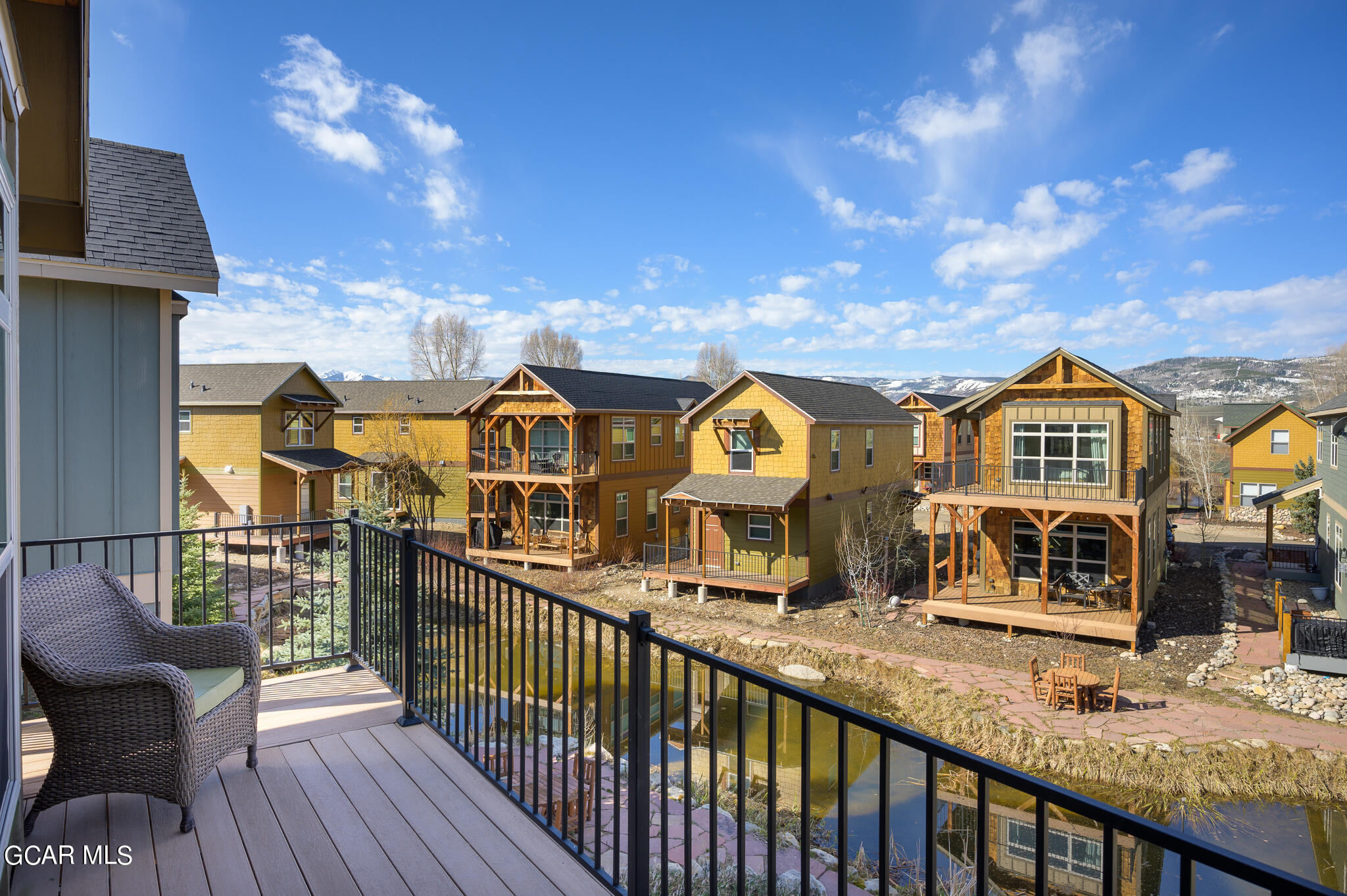 107 Edgewater Circle Granby, CO 80446 - Photo 26 of 51 a view of a balcony with furniture