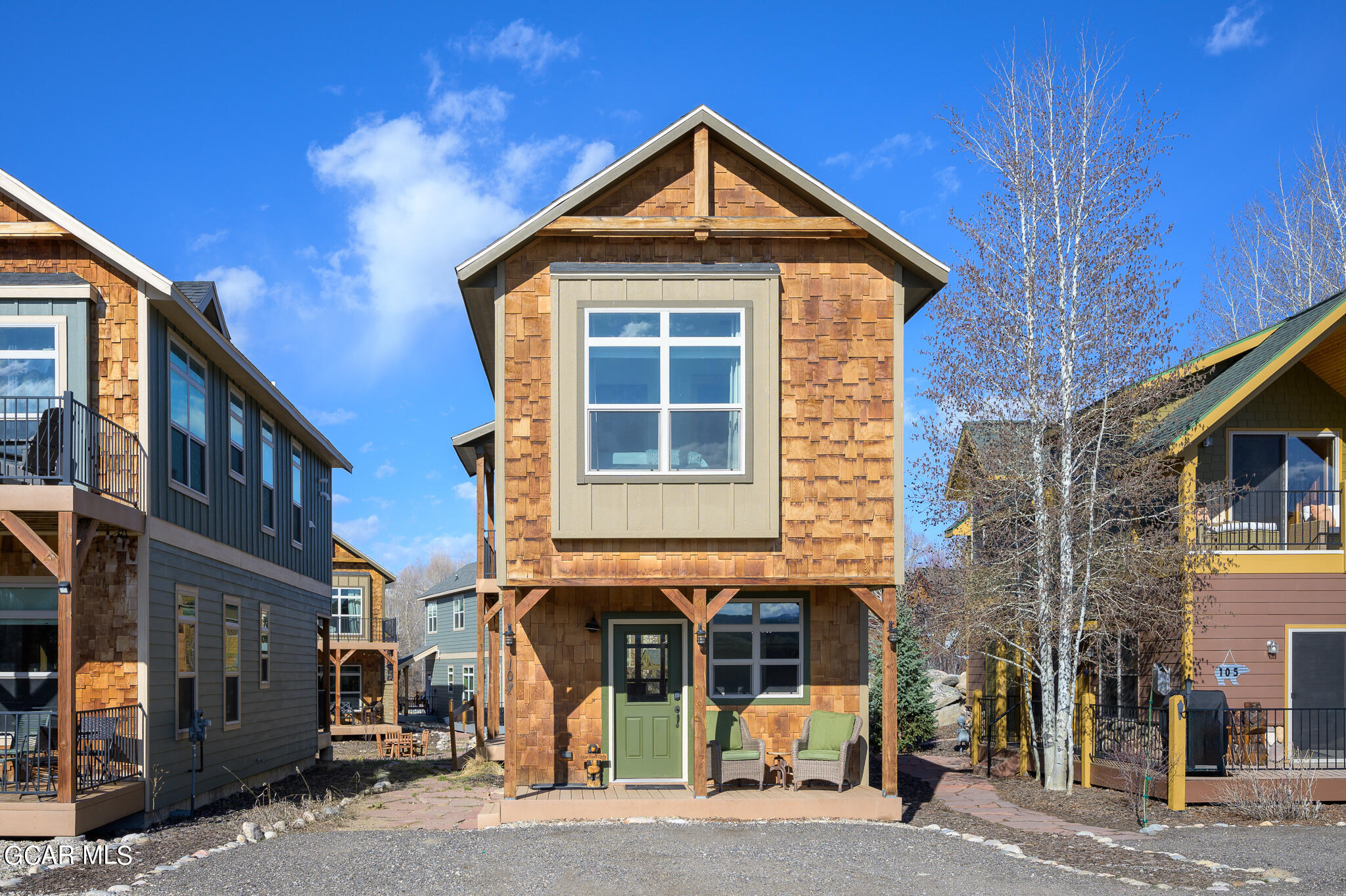 107 Edgewater Circle Granby, CO 80446 - Photo 3 of 51 a front view of a house with parking