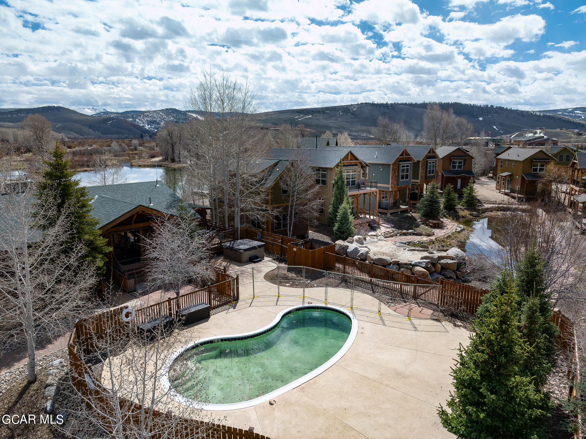 107 Edgewater Circle Granby, CO 80446 - Photo 50 of 51 an aerial view of a house with outdoor space