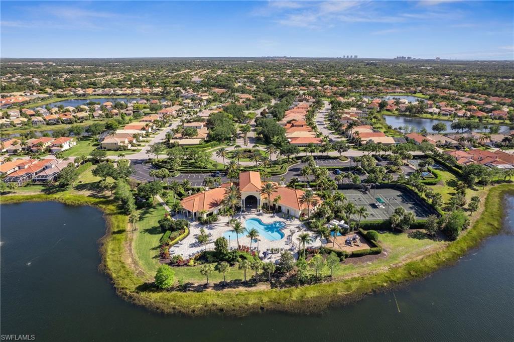 9079 Astonia Way Estero, FL 33967 - Photo 37 of 37 an aerial view of residential houses with outdoor space and trees