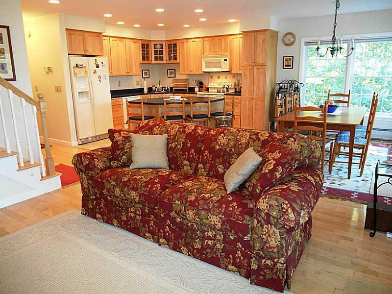 336 Edelheid Road Rangeley, ME 04970 - Photo 7 of 35 Living Room. Open Living, Dining and...