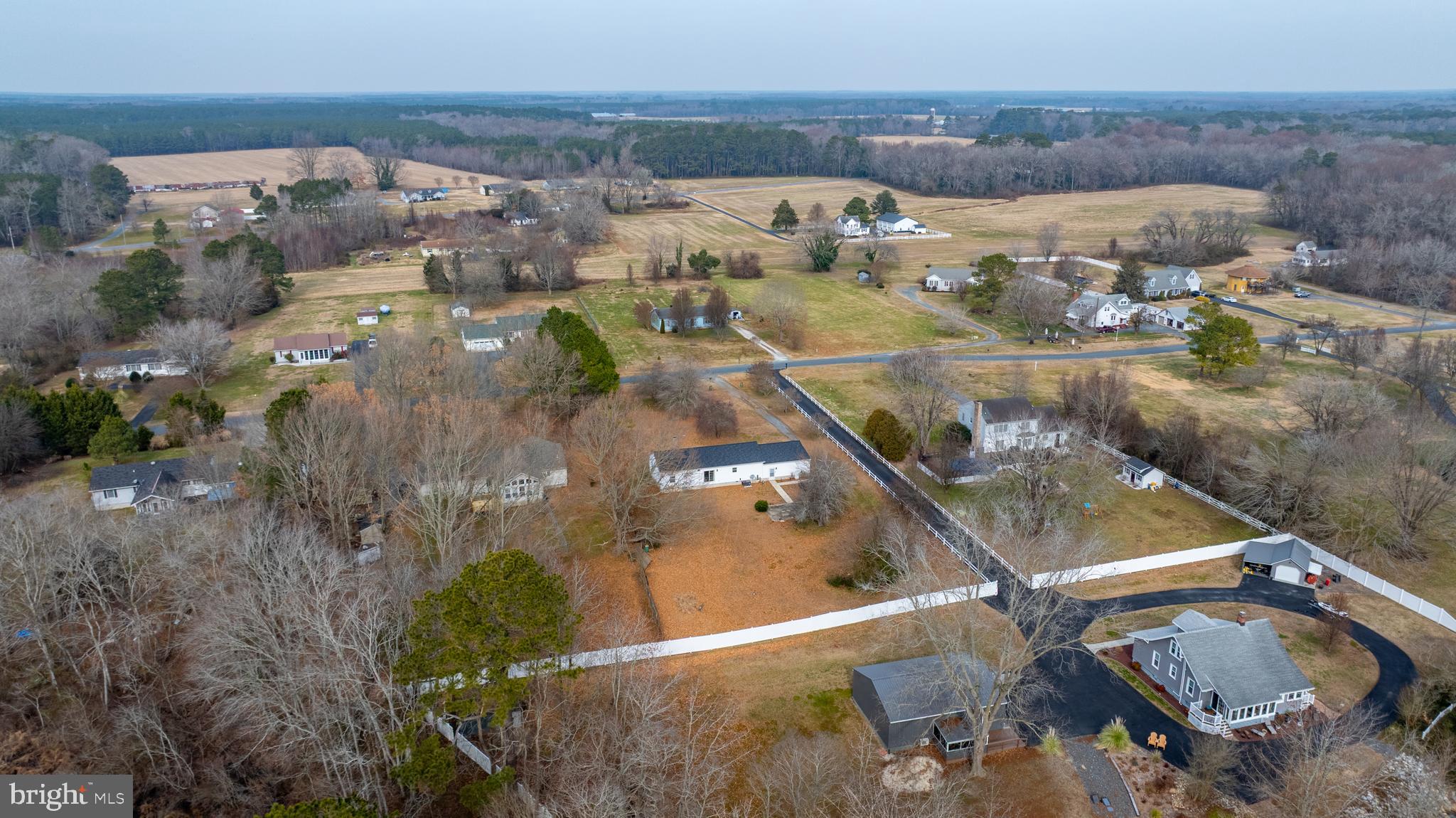 34157 Somerset Road Pocomoke City, MD 21851 - Photo 33 of 39 an aerial view of residential houses with outdoor space