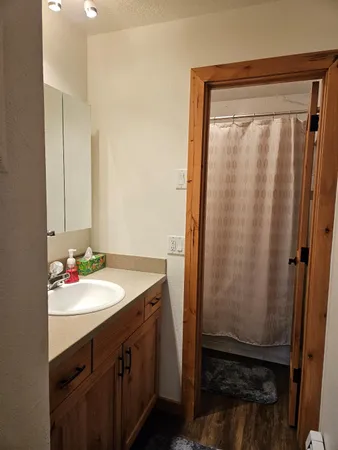 a view of a city from a balcony