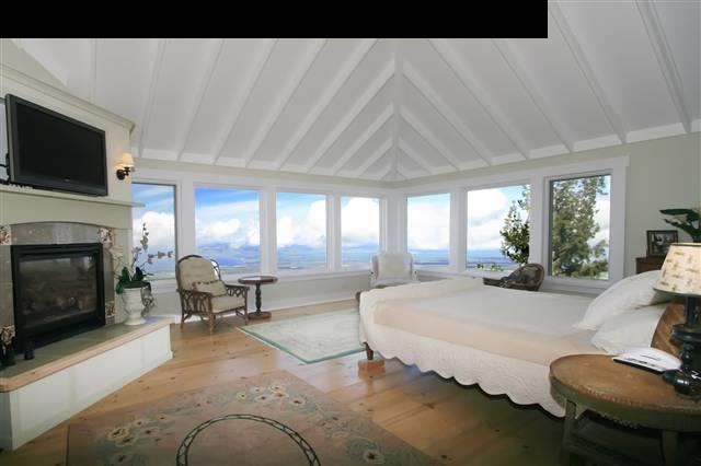 1461 Polipoli Road Kula, HI 96790 - Photo 13 of 26 a living room with furniture fireplace and flat screen tv